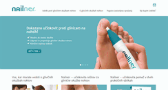Desktop Screenshot of nailner.si
